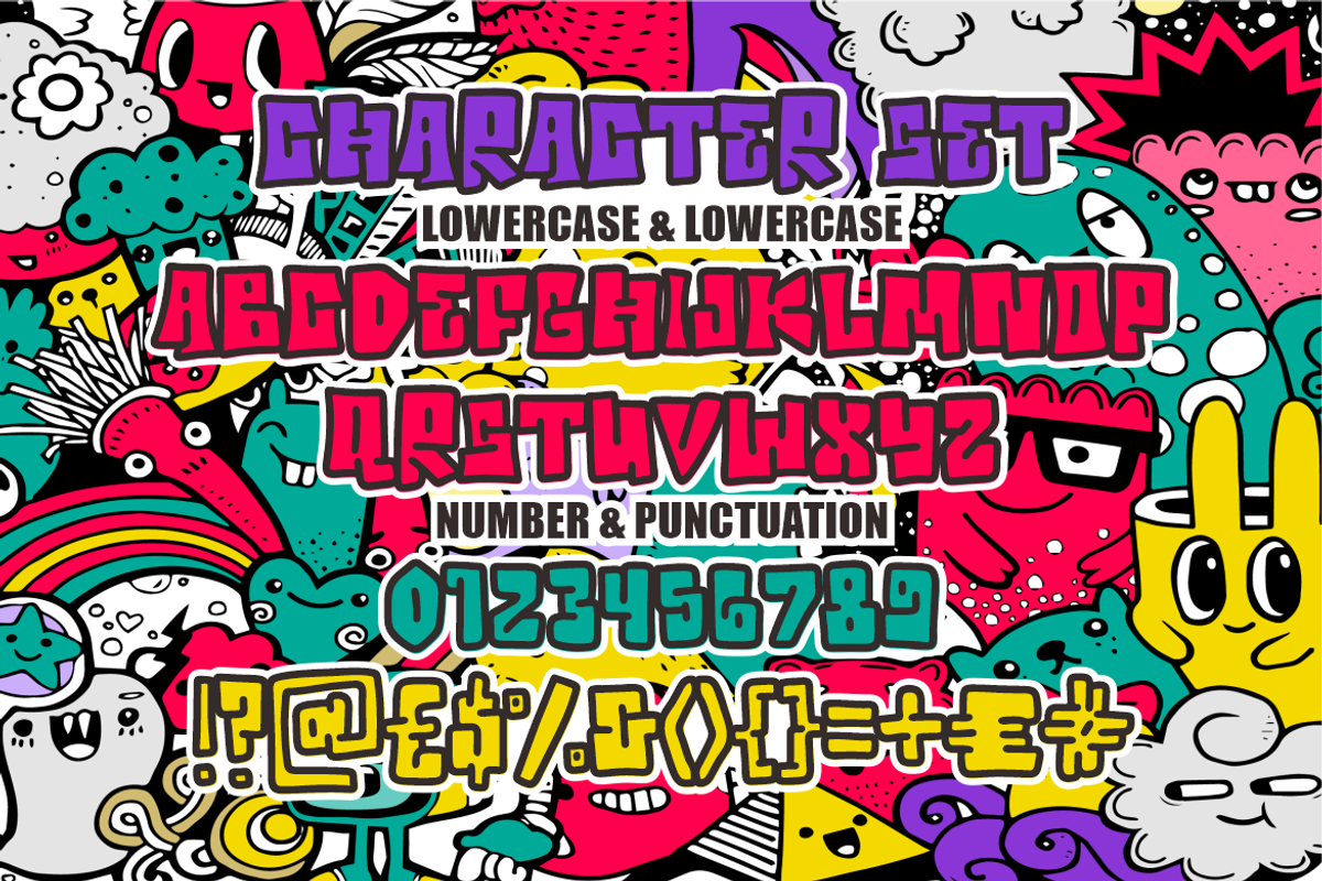 Graffiti Brick - Graffiti Font, a Font by PutraCetol Studio (Photo 5 of 5)