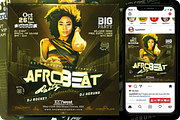 Afro Beat Night Club Flyer, a Flyer Template by regalDRAW (Thumbnail 3 of 3)
