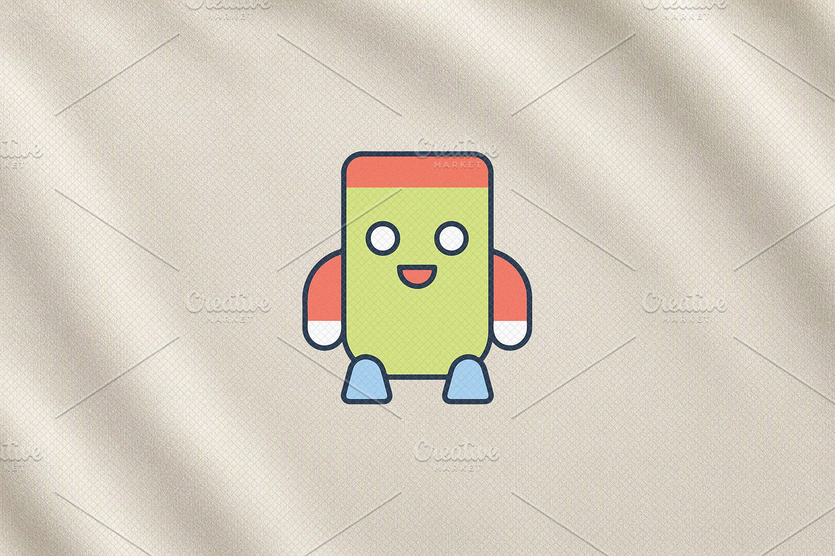 Cute Object Monster, an Object Illustration by Vectorium Studio (Photo 3 of 3)