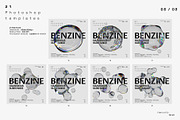BENZINE - Liquid Photoshop Templates, a Design Template by Inartflow (Thumbnail 6 of 21)