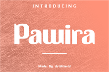 Pawira font