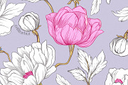 Elegant Bloom Luxury Pattern Design, a Pattern Graphic by likorbut (Thumbnail 13 of 13)