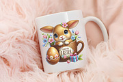 Easter bunny clipart bundle, Easter, an Illustration by RobertsArt (Thumbnail 6 of 7)
