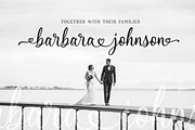 Emely and Peter - Lovely Script, a Script Font by Letterhend Studio (Thumbnail 6 of 11)