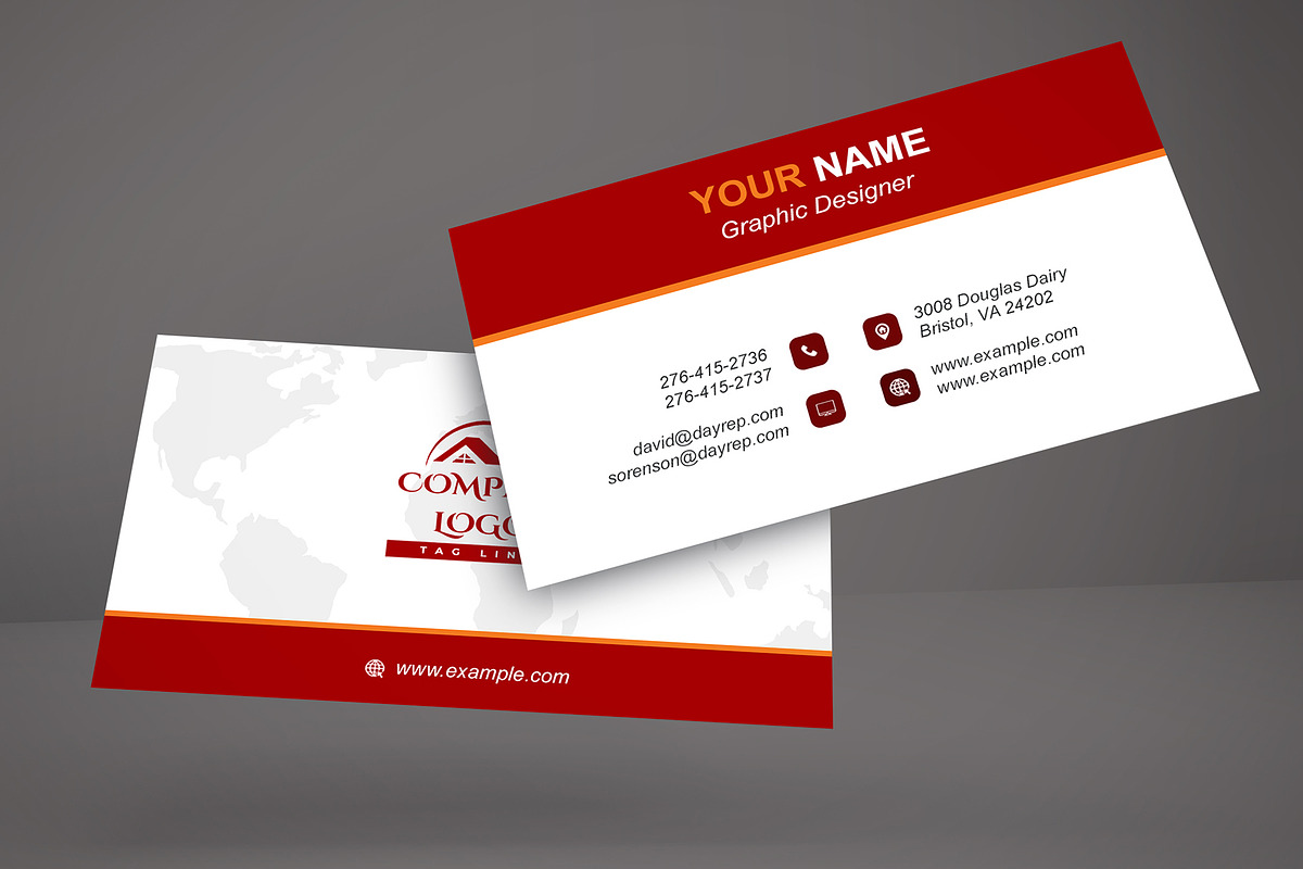 Editable PSD Cards for Pros preview 6