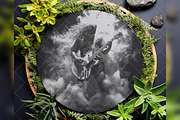Rock Guitarist Stage Guitar Smoke, a Background Graphic by LaseredNinja (Thumbnail 6 of 7)