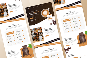 Coffere - Coffee Shop Landing Page