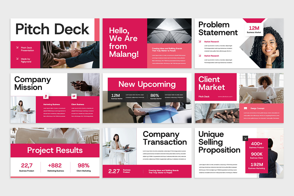 Pitch Deck Google Slides preview 2