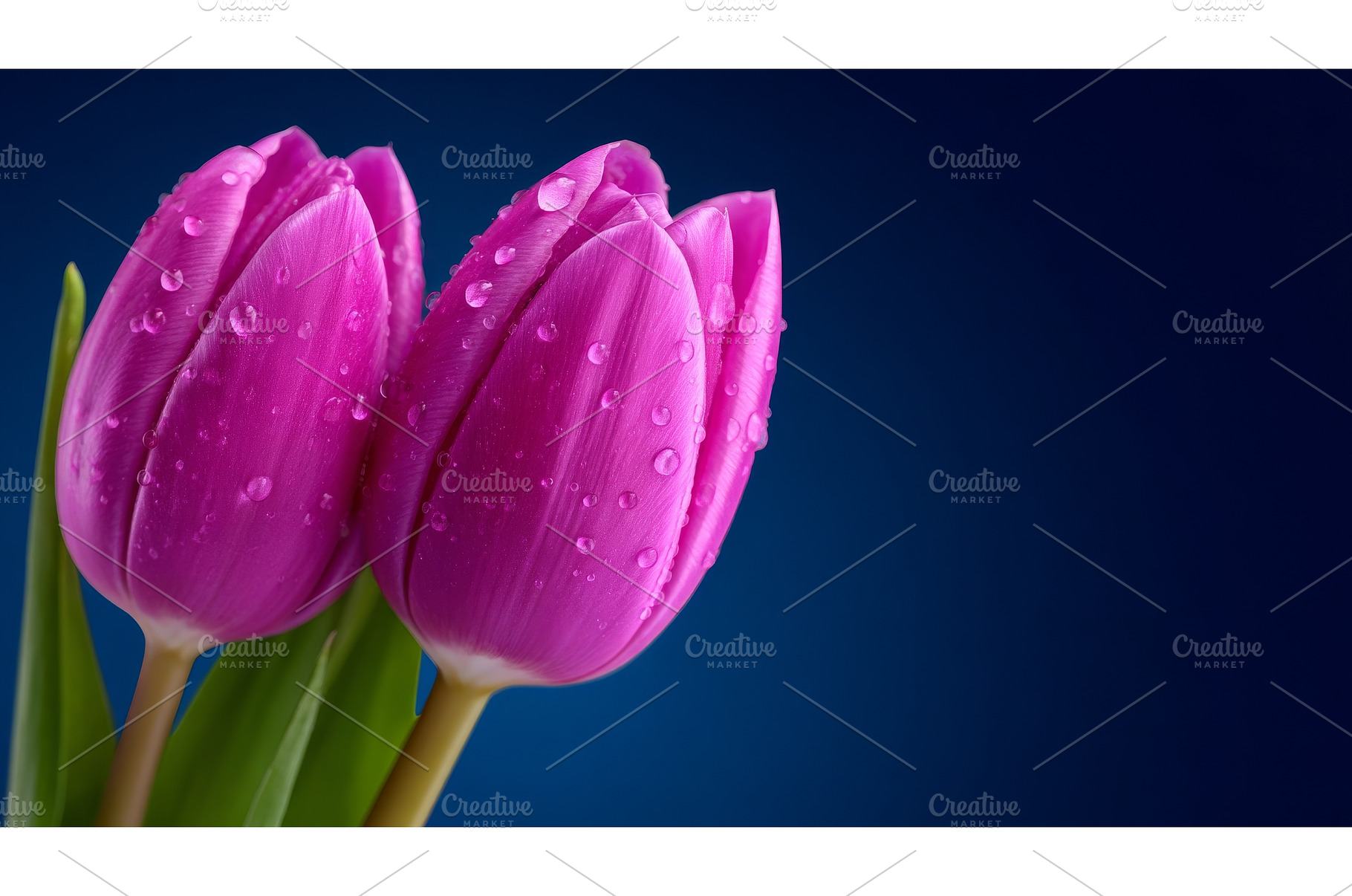 A bouquet of vibrant pink tulips, a Nature Photo by ZinetroN