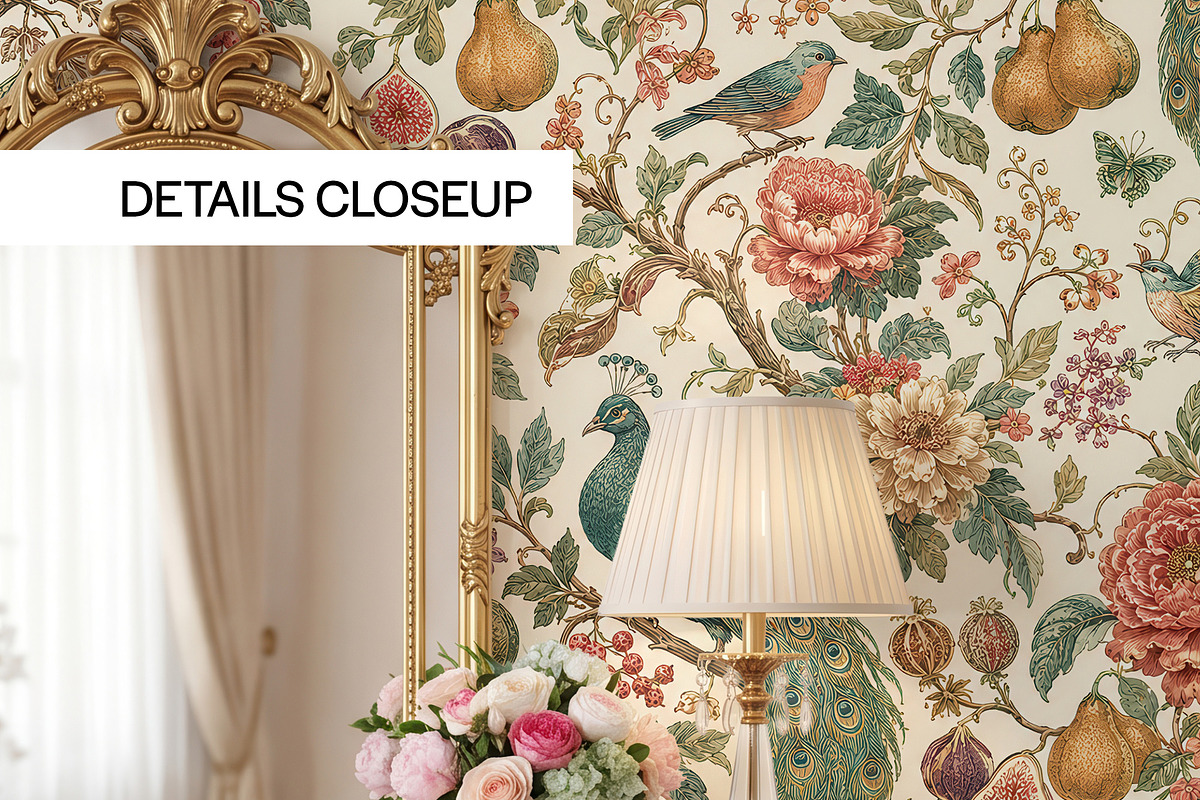 Dressing Room Wallpaper Mockup PSD, a Household Mockup by 1001 mockups (Photo 3 of 15)