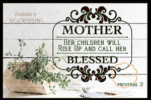 Mothers Day SVG Cutting file