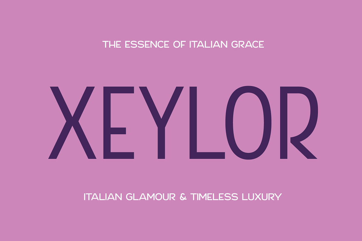 Xeylor | Strong Sans Serif Font, a Sans Serif Font by Artdez (Photo 1 of 3)