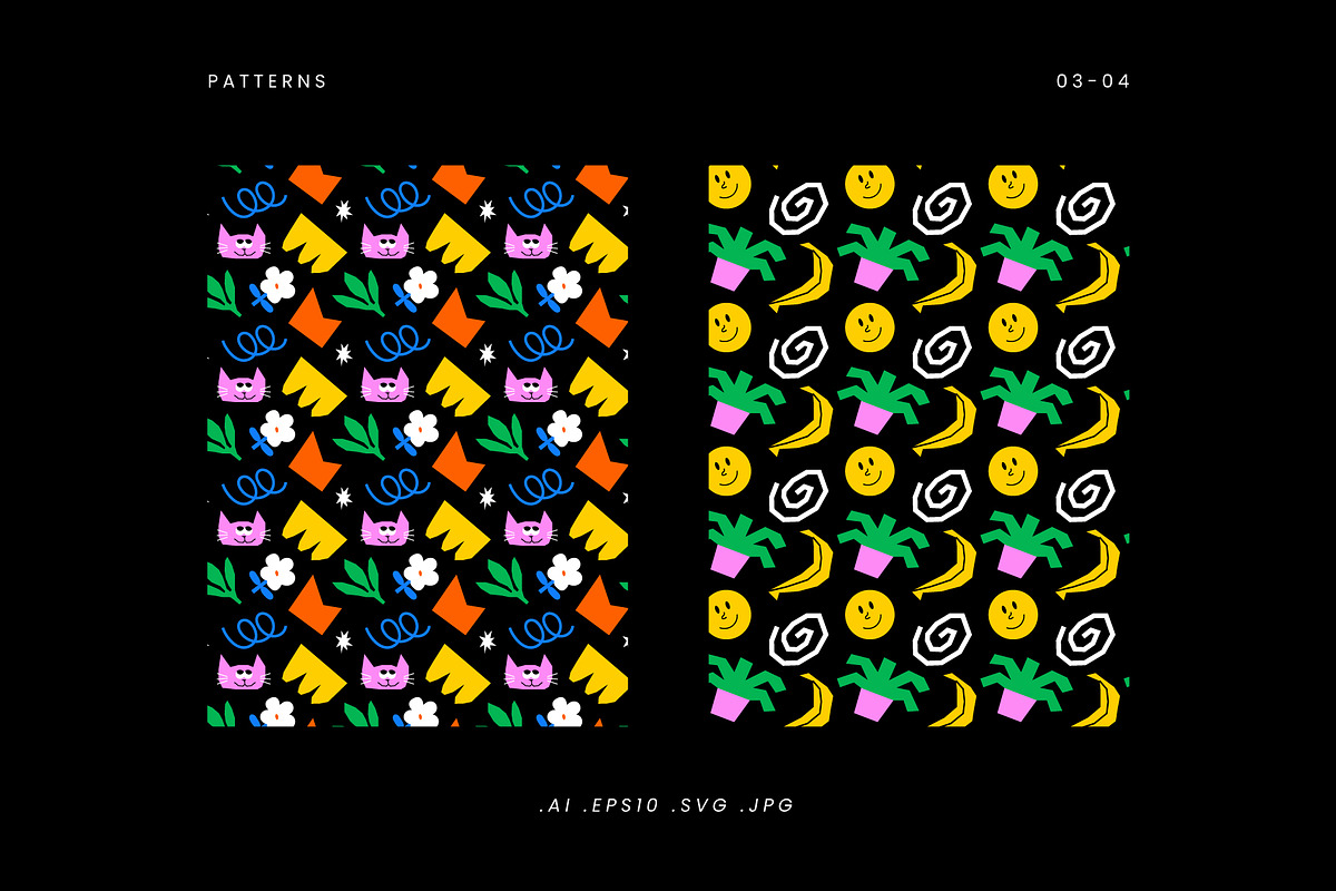 Colorful Doodle Elements, an Object Graphic by Léo Alexandre (Photo 13 of 16)