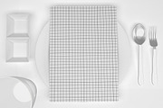 Menu Mockup, an Advertising Mockup by Qaleb Studio (Thumbnail 1 of 2)