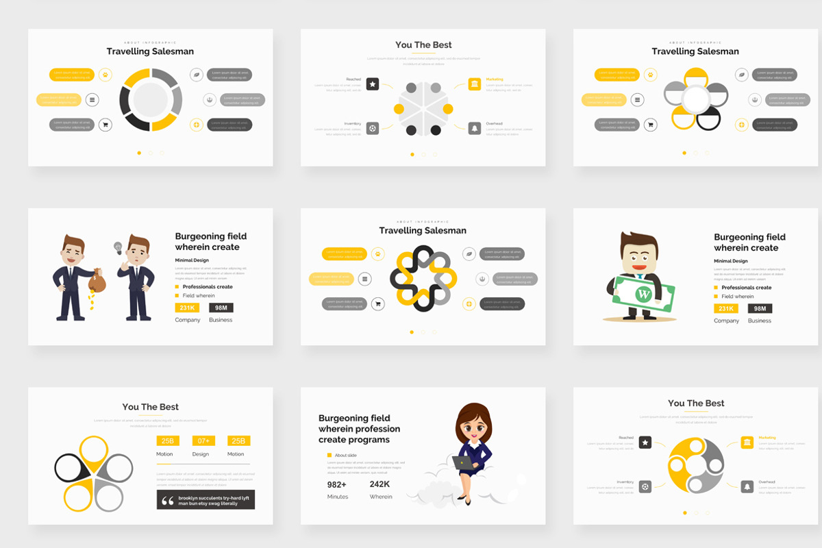 Unisa Creative Keynote Template, a Presentation Template by One Percent Studio (Photo 17 of 17)
