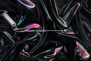 Dark Holographic Backgrounds, a Background Graphic by tatiankaart (Thumbnail 8 of 17)