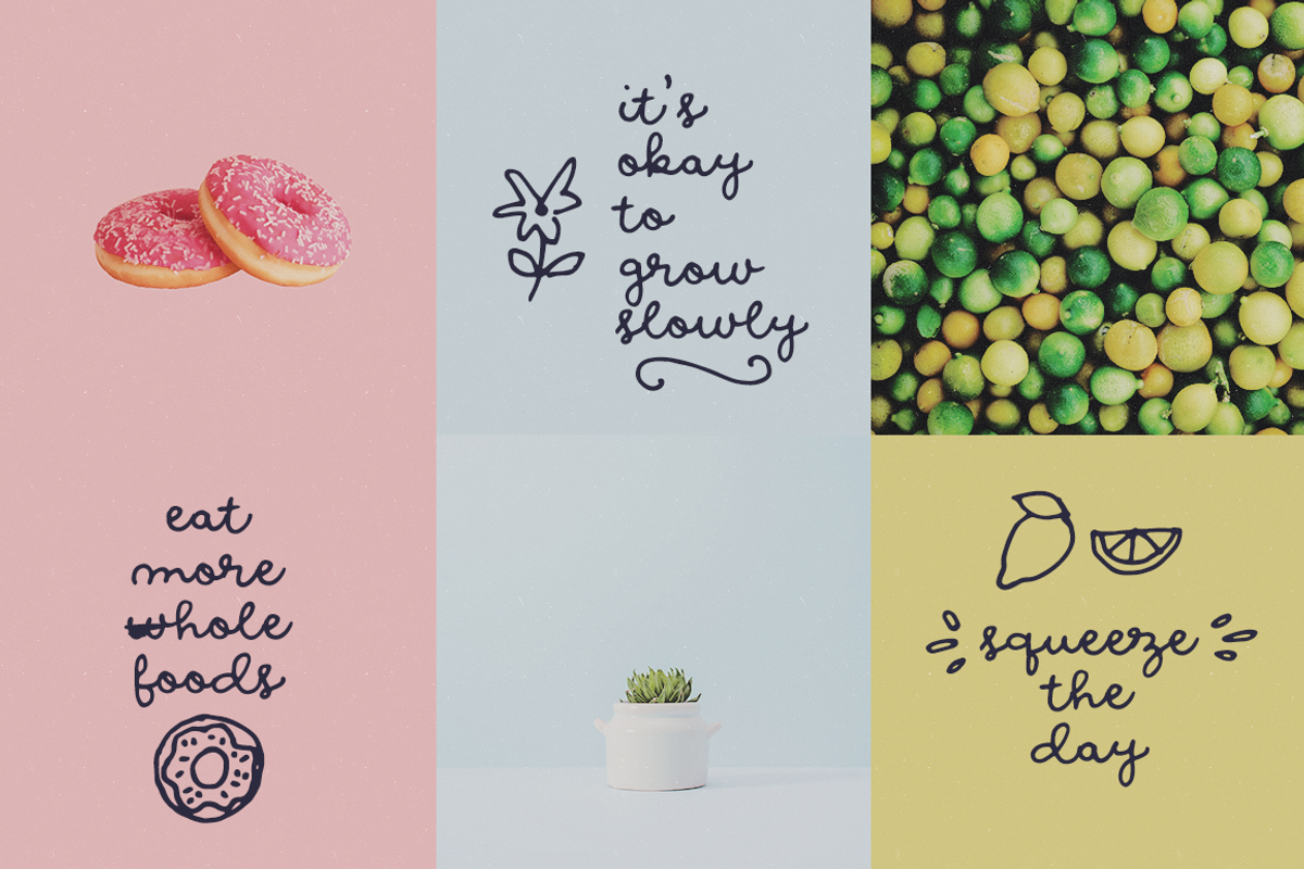 Me and my dog script font preview 6
