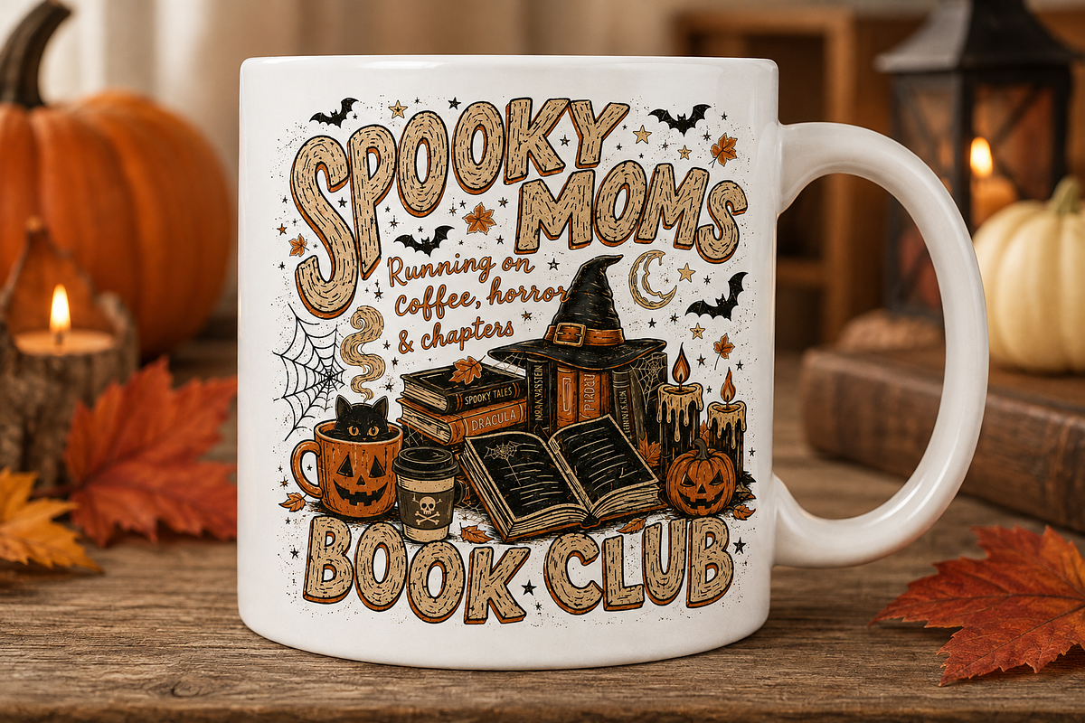 Retro Vintage Halloween Mama Bundle, an Object Graphic by Daisy Design (Photo 5 of 21)