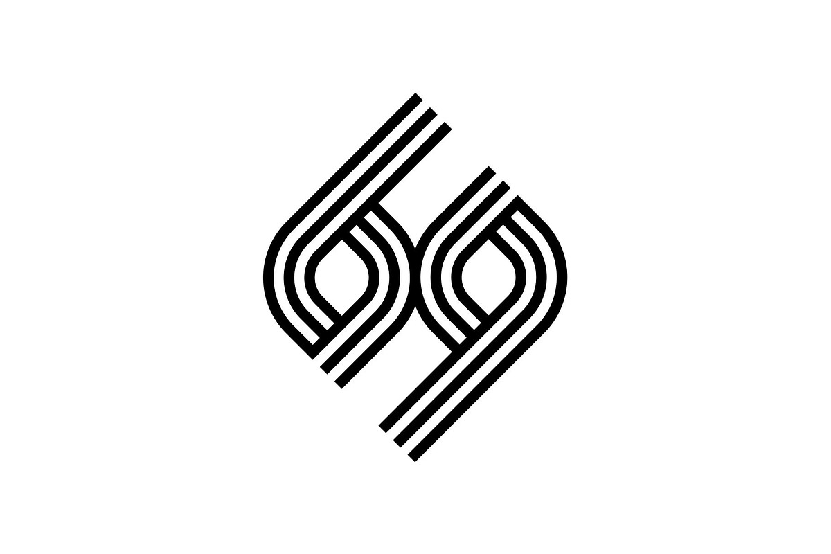 Creative Simple Number 69 Logo, a Branding & Logo Template by Buqancreative (Photo 3 of 3)