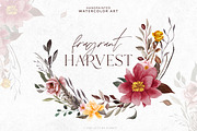 Fragrant Harvest - Fall Clipart, an Illustration by The Autumn Rabbit Ltd (Thumbnail 1 of 11)
