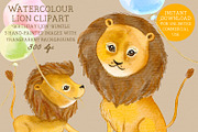 Lion Cub, Jungle nursery animal, an Animal Illustration by CommercialCliparts (Thumbnail 1 of 3)