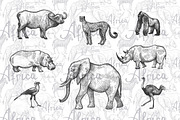 African animals., an Object Graphic by MarinaVorontsova (Thumbnail 2 of 6)