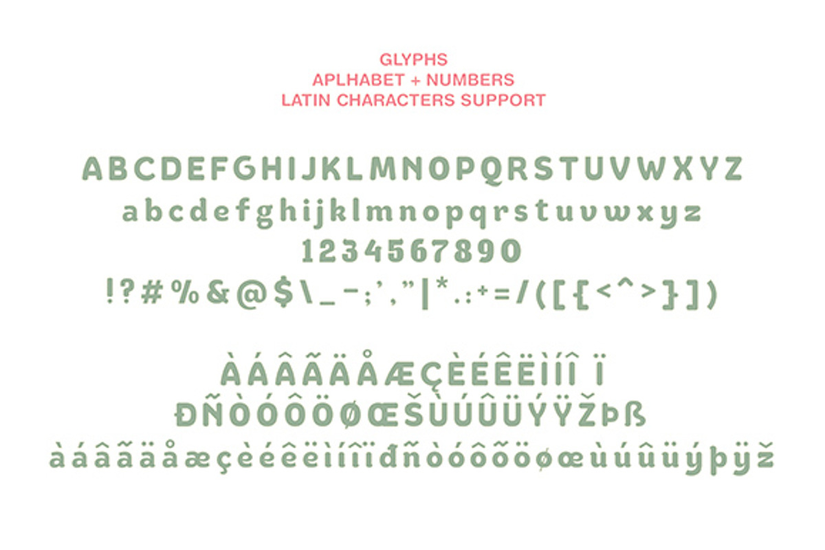 Canda Typeface (Sans & Script) preview 2
