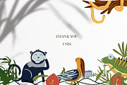 Jungle Animals collection, an Animal Illustration by Usis (Thumbnail 20 of 20)
