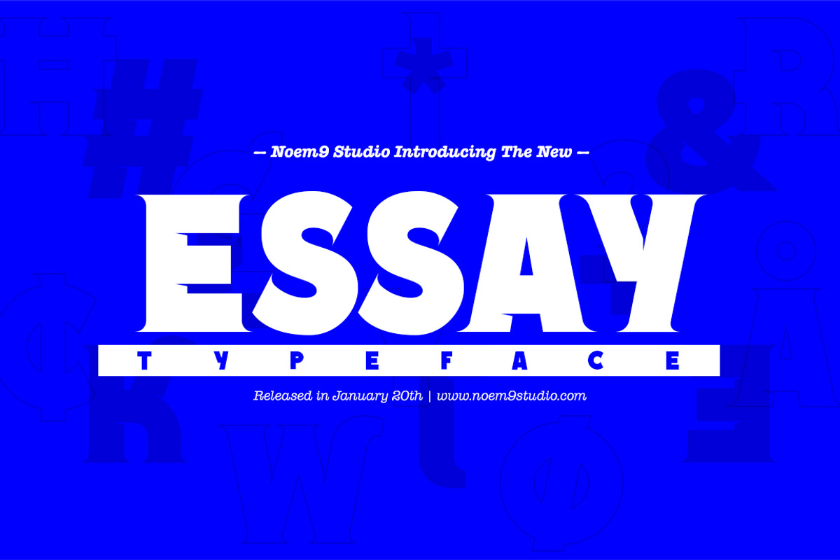 Essay Font Family