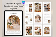 Wedding mood board Canva template, a Card Template by EvaTemplates (Thumbnail 4 of 8)