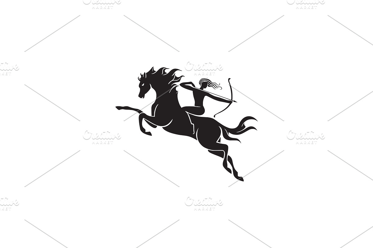 Horse Man Logo, a Branding & Logo Template by Creative_Graphic