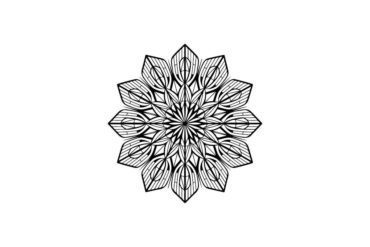 Black Mandala SVG Bundle, an Object Graphic by jahid234 (Photo 12 of 13)