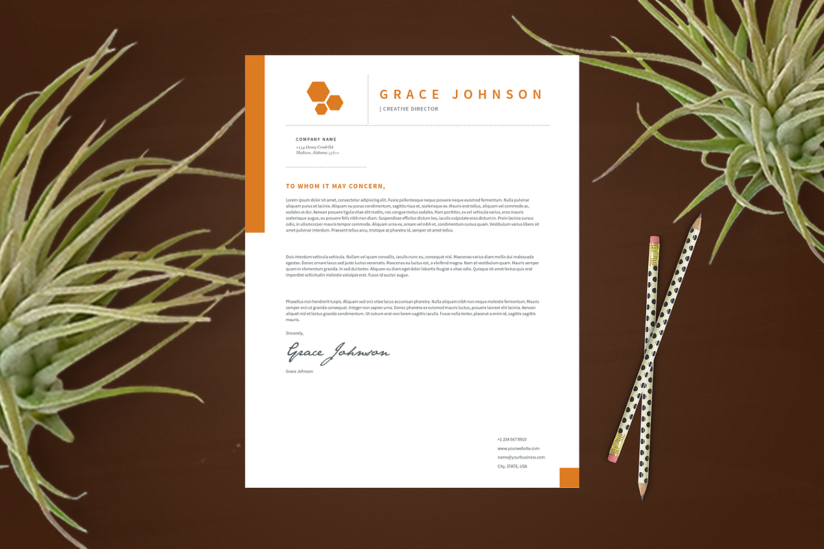Resume + Cover Letter Template, a Resume Template by Hues of Hodges (Photo 2 of 4)