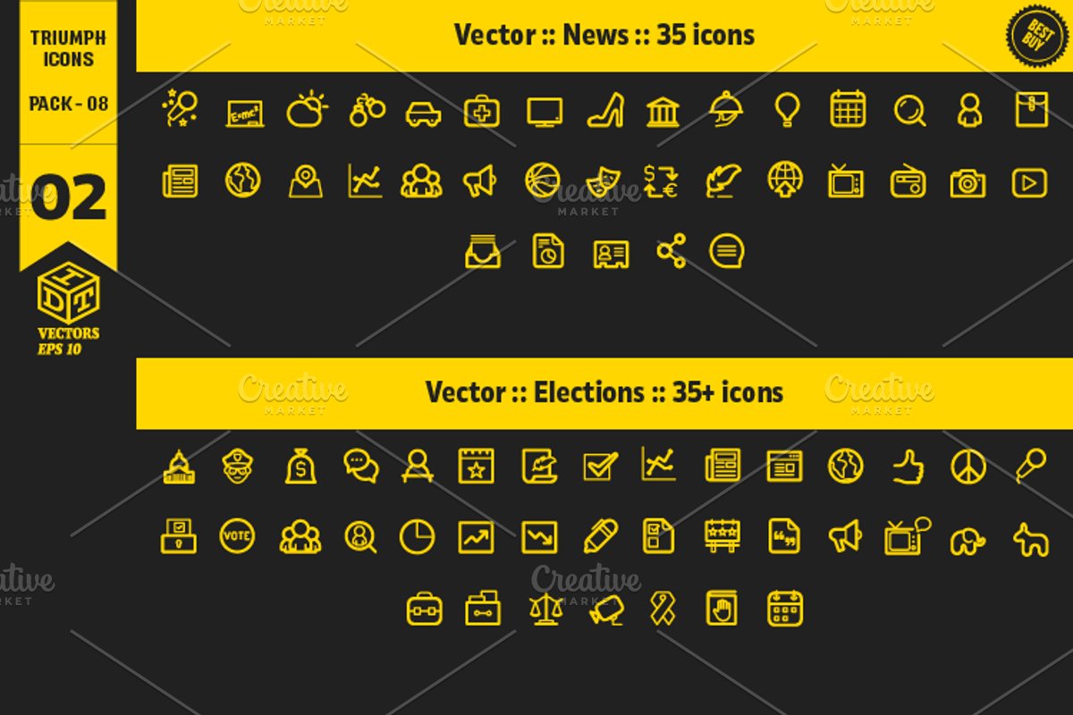 Triumph Icons Pack 08 preview 2
