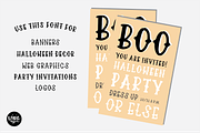 DEFINITELY HAUNTED Halloween Font, a Serif Font by Blush Font Co. (Thumbnail 2 of 6)
