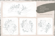 collection of patterns féminité, a Pattern Graphic by LazuInna Shop (Thumbnail 7 of 11)