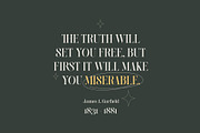 Ringift - A Modern Serif, a Serif Font by Graptail (Thumbnail 12 of 15)