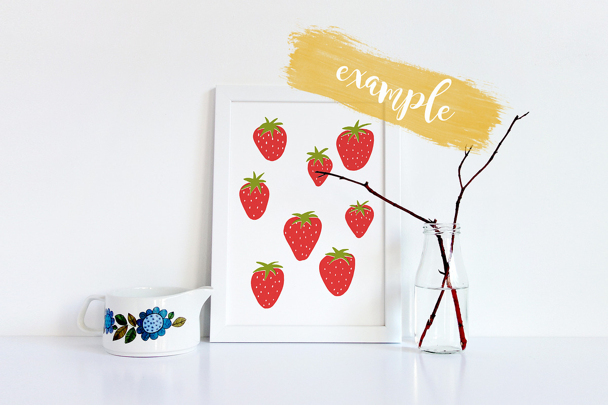 White A4 Frame Photo, Frame Mockup, a Print Template by YOYO Photo (Photo 2 of 2)