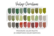 Procreate Christmas Color Palettes, a Palette Add-On by STUDIO 17 (Thumbnail 10 of 11)