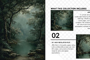 30+ Tuscan Oak Forest Mist Bundle, a Decorative Illustration by Virgo Studio (Thumbnail 3 of 6)