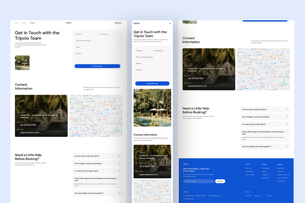 Hospitality Website UI Figma, an UI Kit Template by peterdraw (Photo 6 of 7)