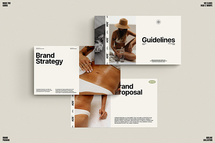 ADE / 3in1 Branding Pack, a Presentation Template by Wildnun Studio
