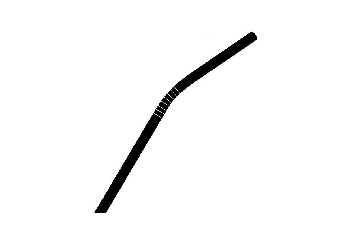 Bent Drinking Straw Silhouettes, a Graphic by hafijul (Photo 3 of 10)