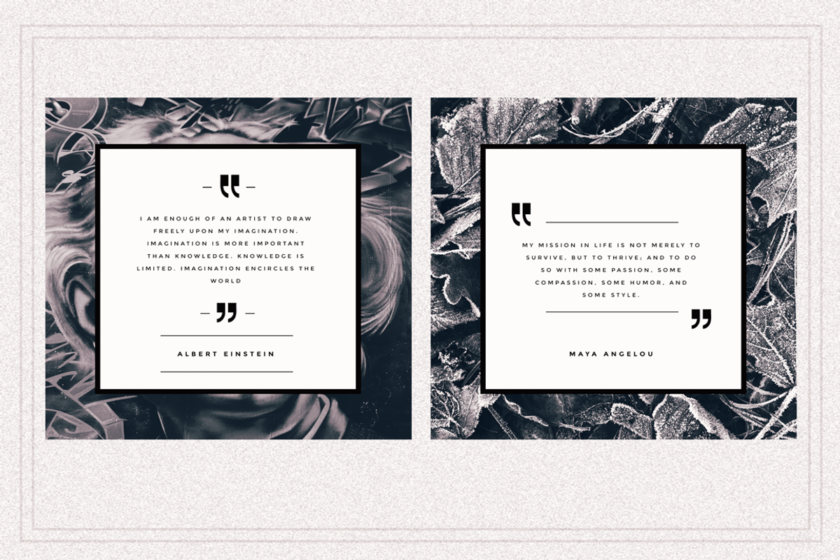 AMBIENT Social Media quote pack, a Social Media Template by Vova (Photo 6 of 7)