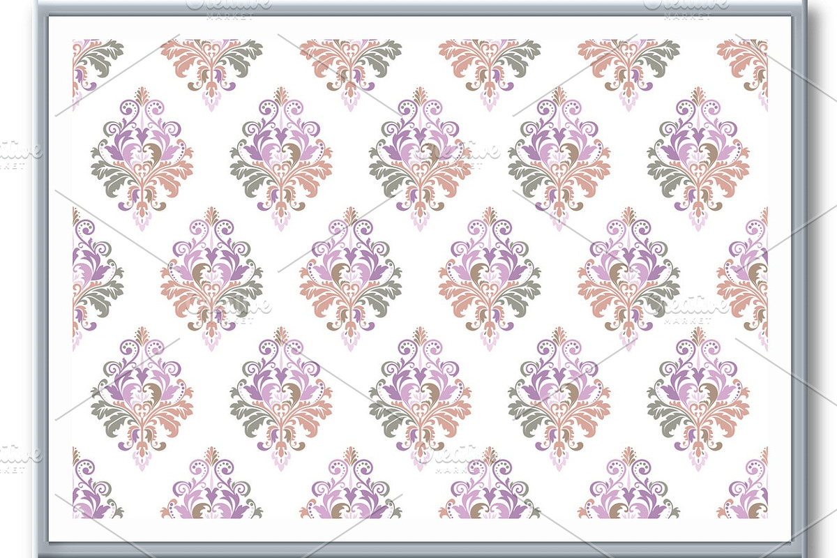 Wallpaper in the style of Baroque., a Pattern Graphic by RODINA (Photo 2 of 3)