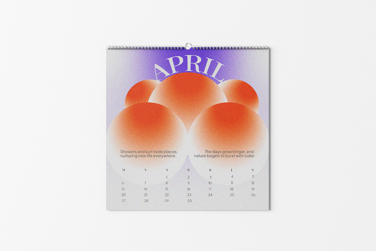 Calendar 2025, a Marketing Template by Fourshape (Photo 5 of 6)