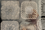 Vintage Lace Frames & Doilies, an Object Graphic by Purple (Thumbnail 12 of 14)