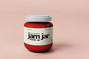 Jam Jar Mockup Set, a Cups & Container Mockup by Mirachma Project (Thumbnail 4 of 7)