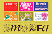 Ganttie Bold Display Serif, a Serif Font by AmorfaType (Thumbnail 11 of 11)
