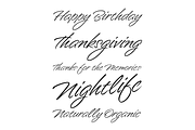 Enchanted, a Font by Borges Lettering (Thumbnail 3 of 3)